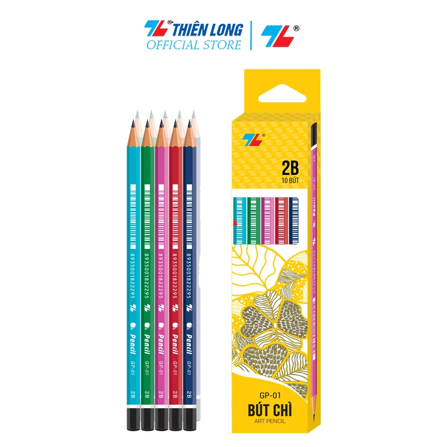 Bút chì 2B Thiên Long GP-01 (Không tẩy)